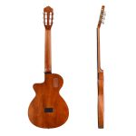 Kadence 39" Silent Electric Classical Guitar – Nylon Strings, EQ, Spruce Top, Travel-Friendly with Padded Bag - Image 4