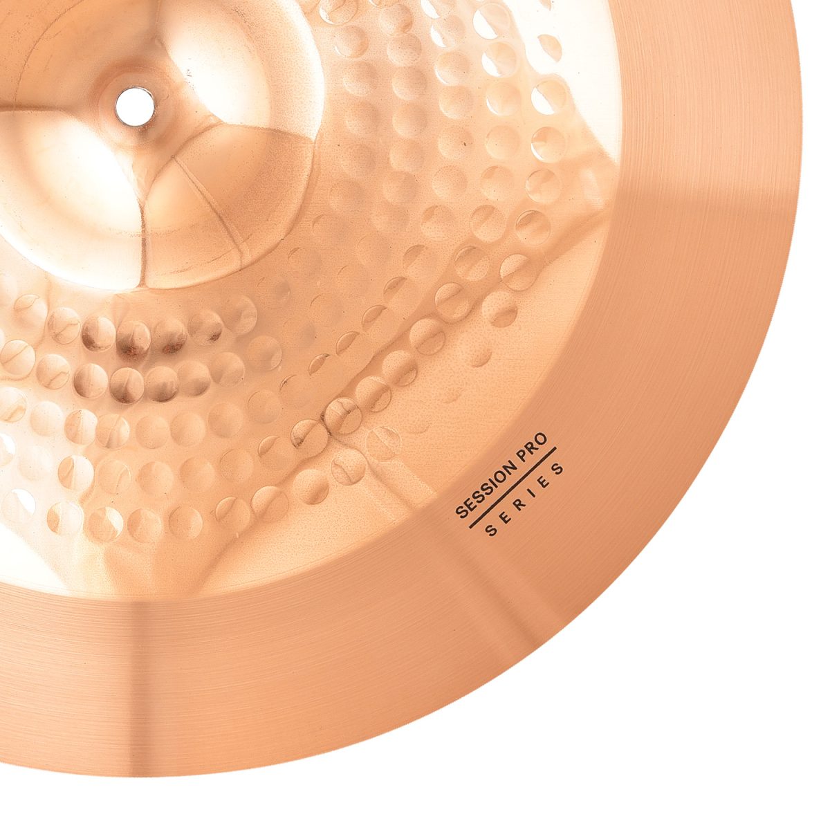 Wambooka Session Pro 18" Crash Cymbal for Drum Set - Italian Design, B8 bronze (hand-hammered) - Image 5