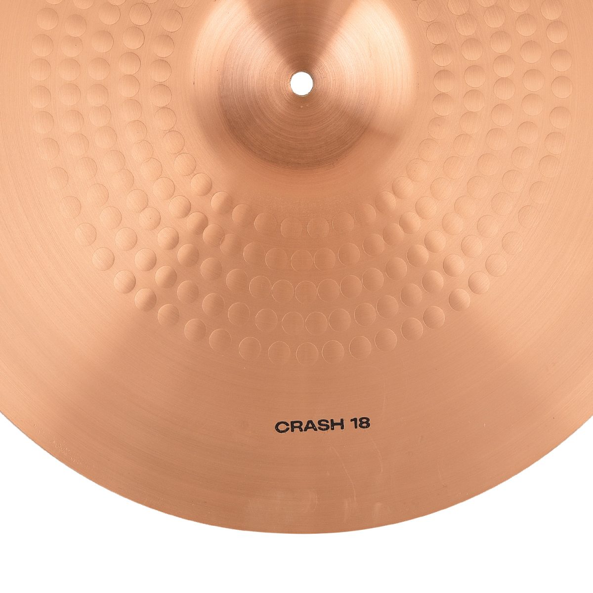 Wambooka Session Pro 18" Crash Cymbal for Drum Set - Italian Design, B8 bronze (hand-hammered) - Image 6