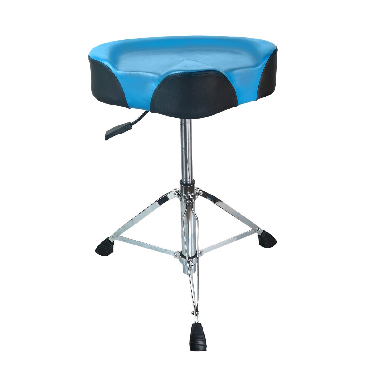 Kadence Hydraulic Drum Throne – Adjustable Drum Seat with Padded Cushion & Tripod Base | Heavy-Duty Motorcycle-Style Stool for Studio & Stage - Image 2