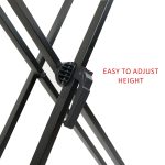 Kadence NK64 Heavy-Duty Keyboard Stand – Double-X, Pre-Assembled, Infinitely Adjustable with Locking Straps (Black, 3kg) - Image 6