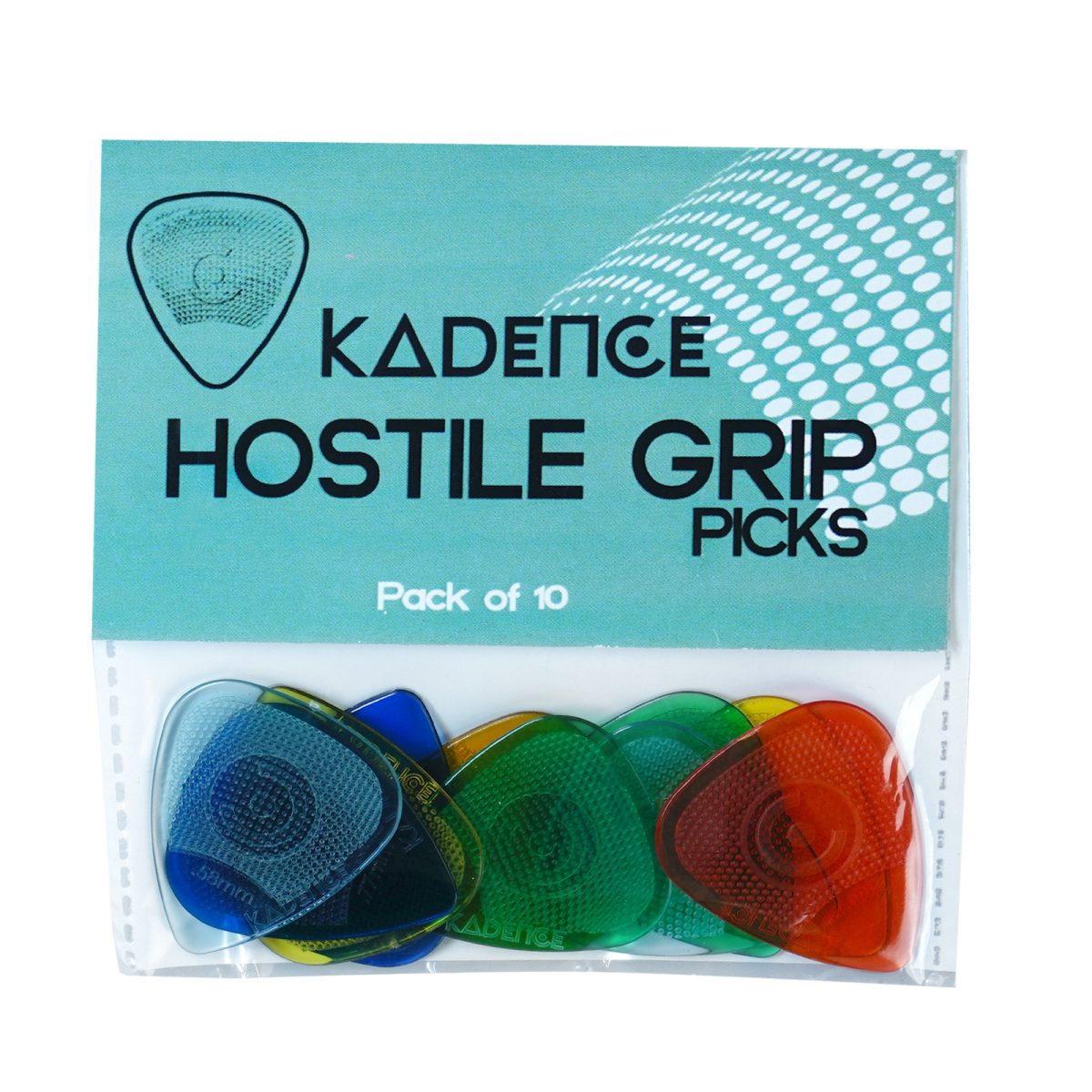 Kadence Guitar Picks – 10 Pcs Assorted (0.48 to 0.99mm) with Anti-Slip Grip & Mixed Colors - Image 7