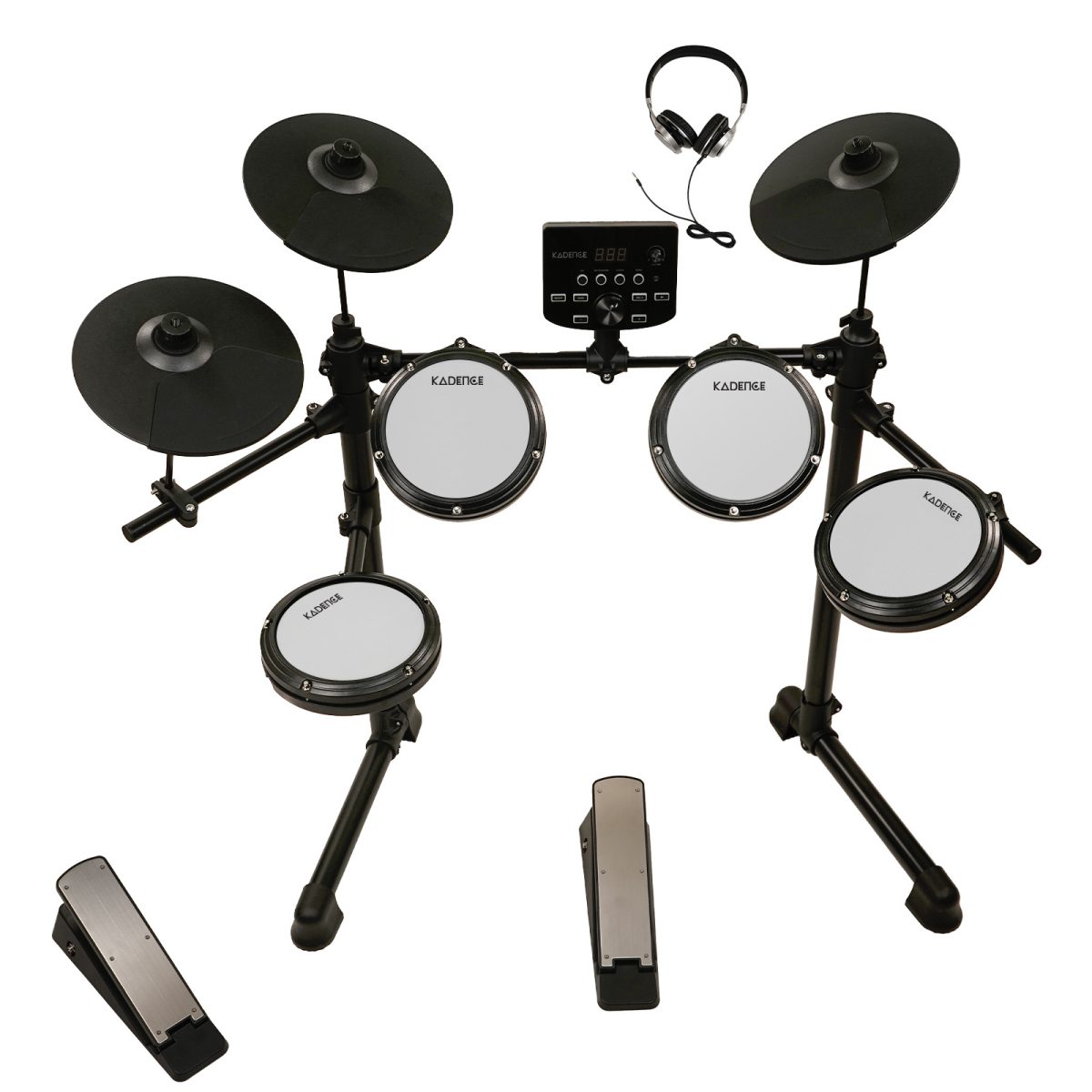 A 7 Piece Electronic Drum Set for Beginners