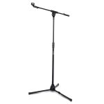 Kadence Heavy-Duty Microphone Stand with Boom Arm – Adjustable Tripod Base (2.7kg) for Studio, Stage & Podcast