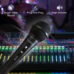 Kadence K111 Wired Microphone | 10ft Cable with 6.35mm Jack | Dynamic Cardioid Pickup | On/Off Switch | For Karaoke, Singing, Speech & Stage Performances - Image 7