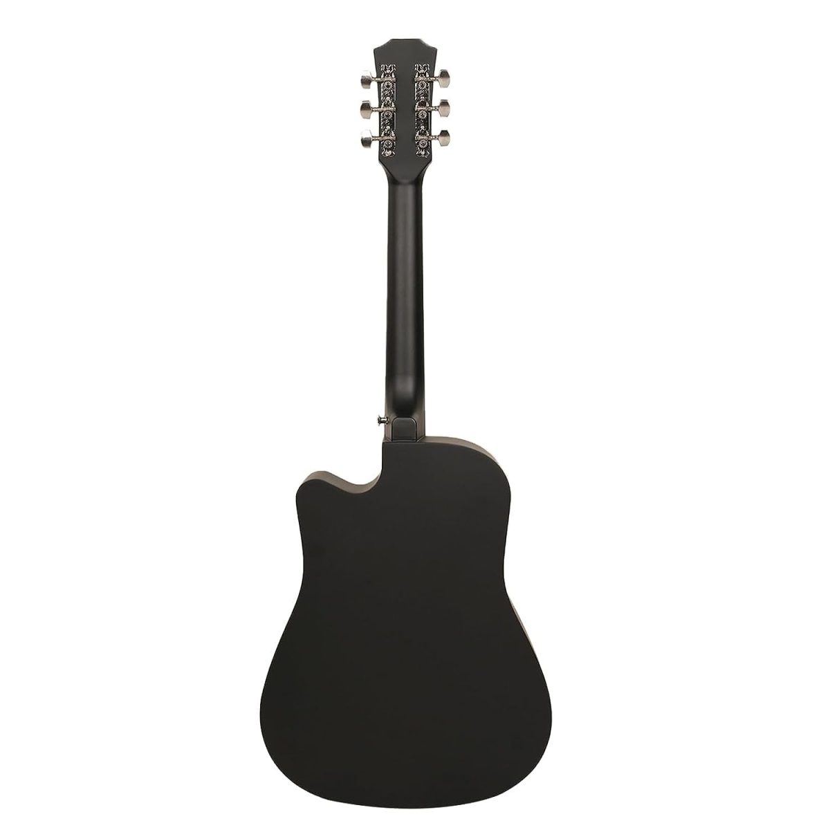 Medellin 38” Acoustic Guitar with (free learning course), Matt finish, Picks (Black) - Image 3