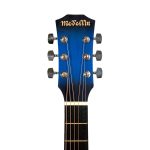 Medellin 38” Acoustic Guitar with (free learning course) Matt finish with Picks(Blue) - Image 2