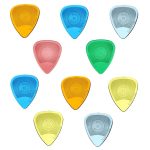 Kadence 10 Guitar Picks with Hostile Grip in 0.88mm Thickness and Mix Colors, Anti slip, Stronger, Guitar Plectrums - Image 2