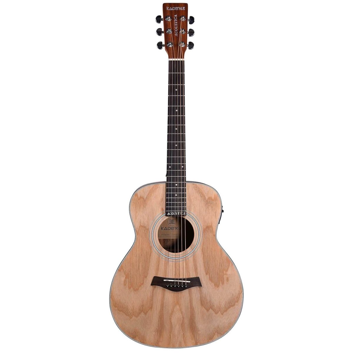 A36LEQ-3 Kadence Acoustica A06 Semi Acoustic Guitar – 36 Inch Left-Handed with EQ System & Gig Bag - Image 3
