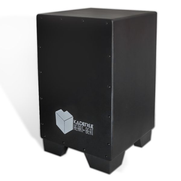 Kadence Heartbeat Cajon Box Drum for Beginners – Black HB01