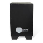 Kadence Hearbeat Cajon Black, Compact and Lightweight Percussion Box with Internal Military Drum Sand Belts, Rubber Capped Non-Slip Feet,  12 inch x 12 inch x 20inch (Matt Finish HB01) - Image 2