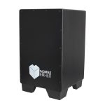 Kadence Hearbeat Cajon Black, Compact and Lightweight Percussion Box with Internal Military Drum Sand Belts, Rubber Capped Non-Slip Feet,  12 inch x 12 inch x 20inch (Matt Finish HB01) - Image 3