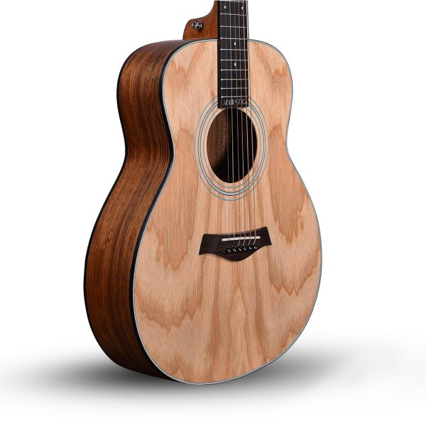 Kadence Acoustica A06 Semi Acoustic Guitar – 36 Inch Left-Handed with EQ System & Gig Bag
