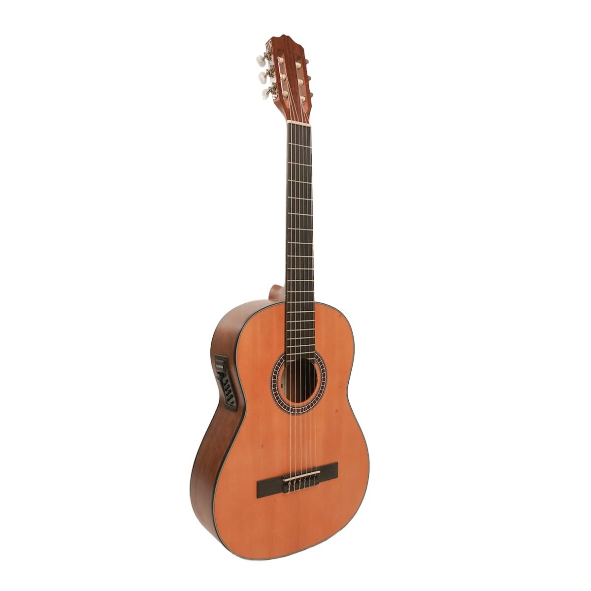 Kadence 39” Classical Guitar with EQ Nylon Strings Semi Acoustic Guitar with Truss Rod for Beginner Professional With Bag (Natural) - Image 3