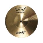 Wambooka Cymbals Flat Splash 8 Inch Traditional Alloy Finish - For Students