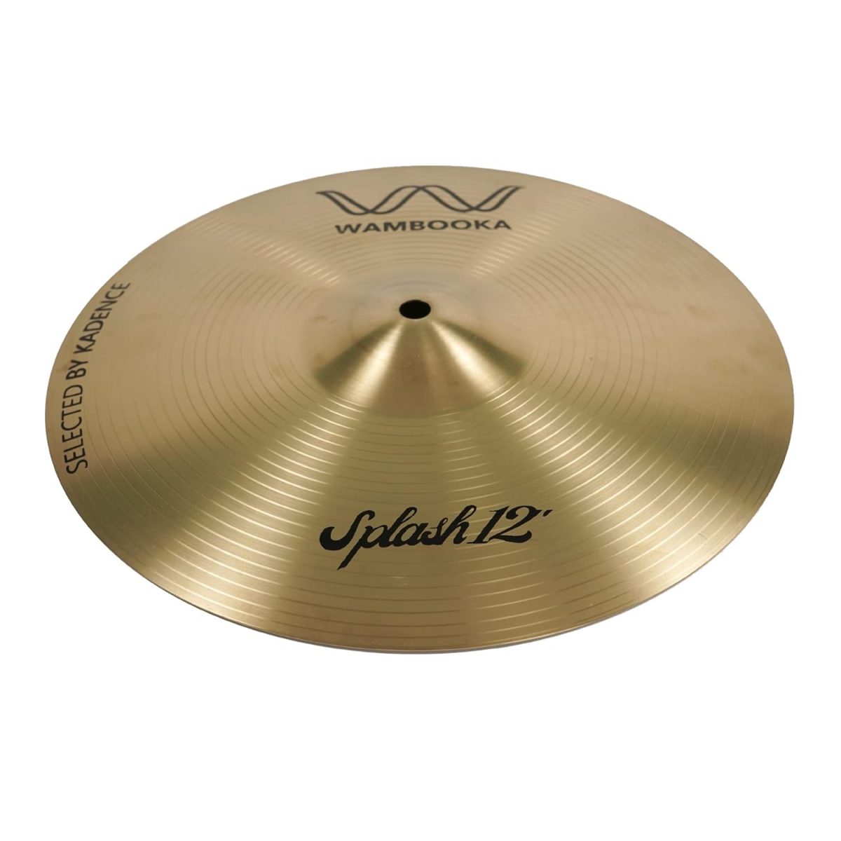 Wambooka Cymbals S Flat Splash 12 Inch (30.5 cm) - Traditional Alloy Finish - For students - Image 6