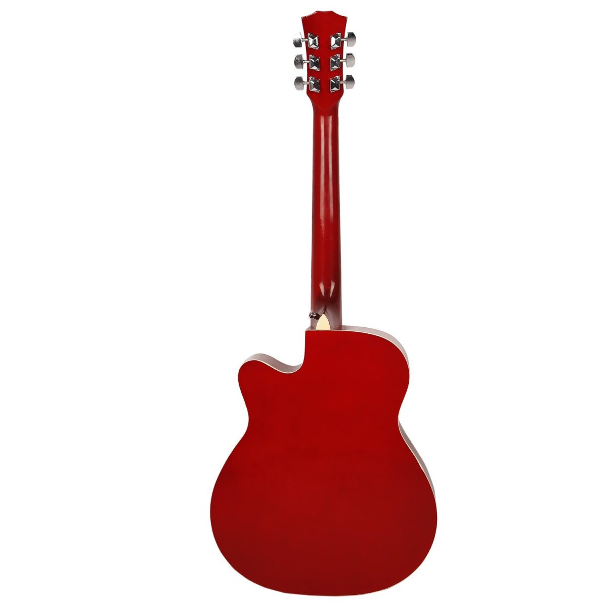 Kadence Frontier Series, Red Acoustic Guitar Combo Bag, Strap, Strings And 3 Picks - Image 5