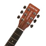 Kadence Acoustica A311 36" Spruce Wood Acoustic Guitar, Rosewood fretboard, Travel guitar medium size, with bag and learning course (36" Travel Guitar) - Image 8