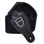 Kadence Guitar Strap Black PSB288A - Soft Adjustable Guitar Strap for Electric Guitar, Bass Guitar, Acoustic Guitar