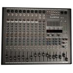 Kadence AG12 12-Channel USB Audio Mixer with Bluetooth, Dual DSP Effects, 24-Bit/96kHz Sampling, Graphic EQ & USB Playback – Ideal for Live Sound, Studio, and Broadcast