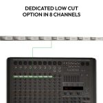 Kadence AG12 12-Channel USB Audio Mixer with Bluetooth, Dual DSP Effects, 24-Bit/96kHz Sampling, Graphic EQ & USB Playback – Ideal for Live Sound, Studio, and Broadcast - Image 3