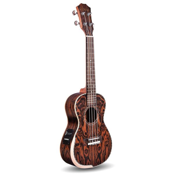Kadence Exotic Wood 24" Electric Concert Ukulele w/ EQ