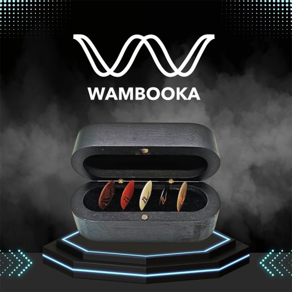 Wambooka 1 mm flat guitar picks