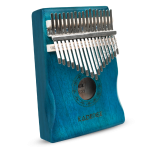 Kadence K03 17-Key Kalimba Thumb Piano | C Major Tuned Finger Piano with Peach Blossom Wood Body | High-Carbon Steel Keys | Engraved Notes | Includes Accessories Kit