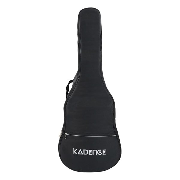Kadence Acoustic Guitar Padded Bag – Black | 40/41″ Case