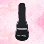 Kadence Ukulele Bag, Ukulele Backpack Case Concert Ukulele Case Black.