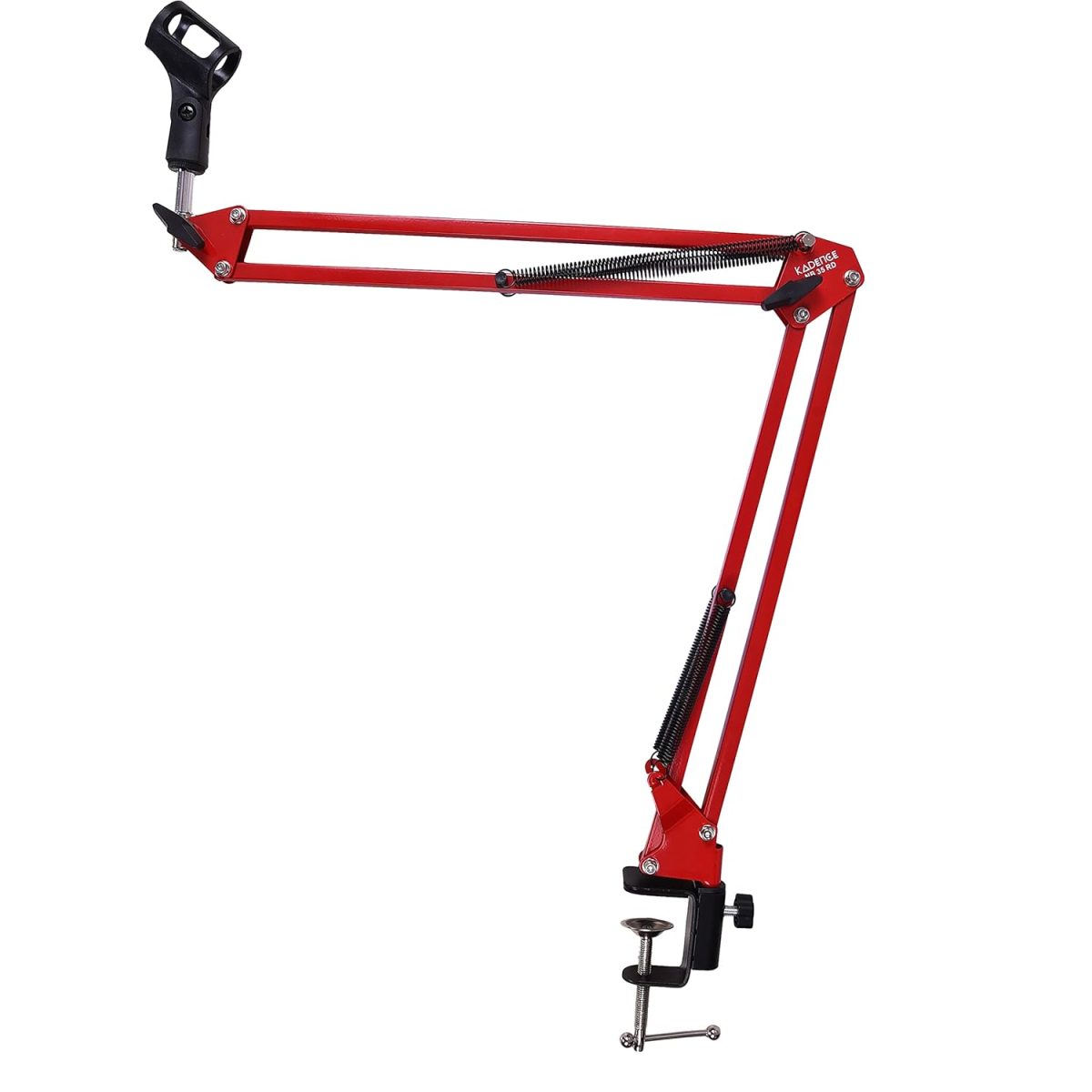Kadence Microphone Arm Stand, Heavy Duty Swivel Mic Arm Microphone Stand, Suspension Scissor Boom Stand available in Orange, White, Red, Green, Blue and Black colours - Image 6