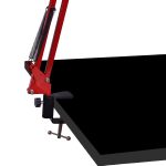 Kadence Microphone Arm Stand, Heavy Duty Swivel Mic Arm Microphone Stand, Suspension Scissor Boom Stand available in Orange, White, Red, Green, Blue and Black colours - Image 2