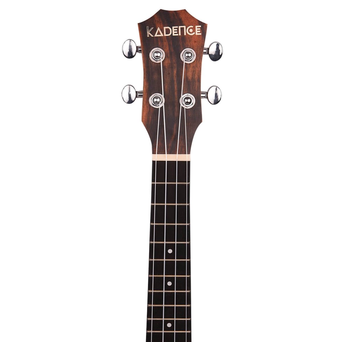 Image 7 Kadence Ukulele 24" Concert Size, Specially Crafted Exotic Wood Design, fluorocarbon strings Electric Acoustic Ukulele with EQ and Bag (Black Wood) - Image 7