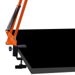 Kadence Microphone Suspension Boom Scissor Arm Stand (Orange) - Image 5
