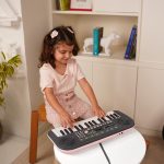 Kadence K-Tone Mini Pink Keyboard – 32 Mini Accordion Keys, 128 Tones including 15 Realistic Voices & 8 Indian Instruments, 128 Rhythms, 30 Demo Songs, Dual Stereo Speakers – Kids Beginner Keyboard - Image 5
