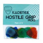 Kadence Guitar Strings and Transparent Red guitar capo with 10 Hostile Guitar picks (Transparent Red) - Image 6