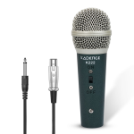 Kadence K222 Wired Mini Dynamic Cardioid Microphone | Studio & Karaoke Mic for Vocal Clarity | Plug & Play Singing Mic