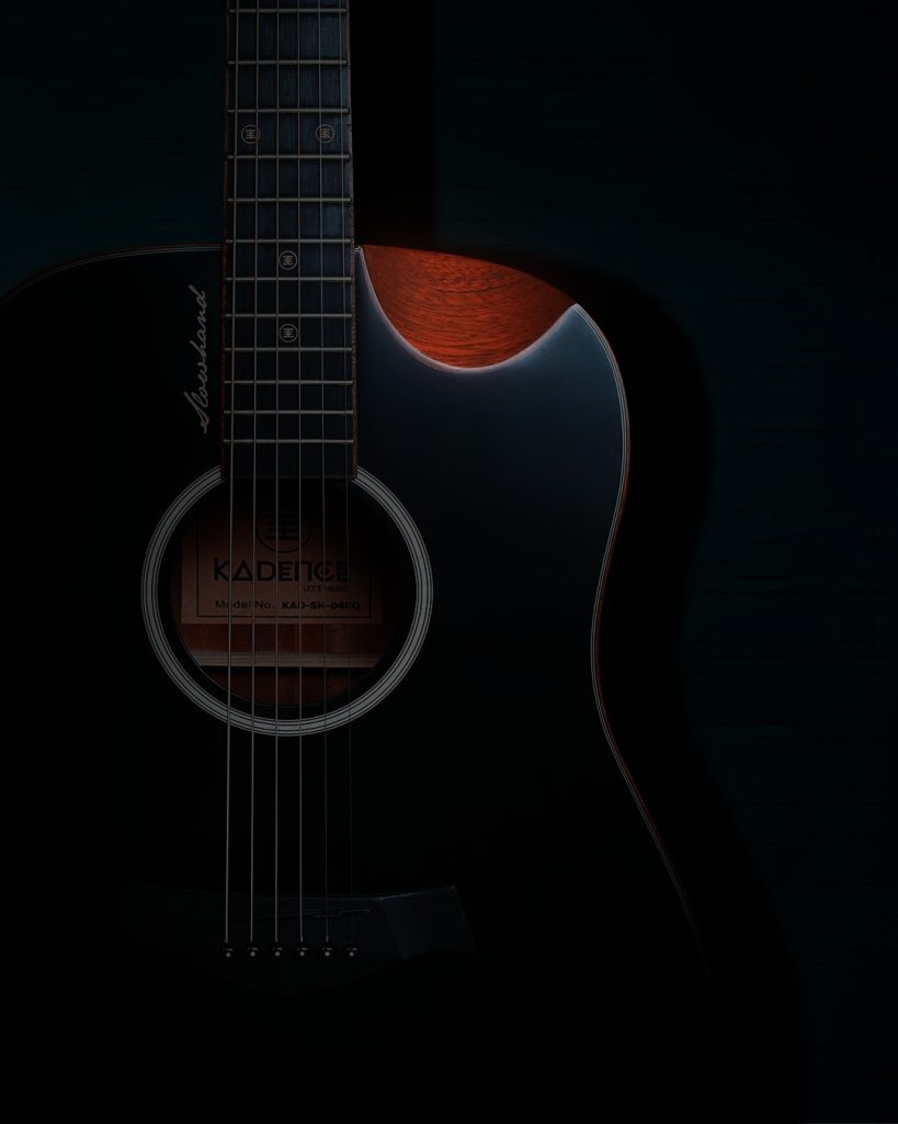 demi cutaway shape in guitar