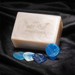 Wambooka Zero Gravity Picks - Artisan Resin Picks Set with Mother-of-Pearl/Emerald Case - Ultra-Light Thick Guitar and Bass Picks Luxury Box (Moth of Pearl) - Image 2