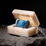 Wambooka Zero Gravity Picks - Artisan Resin Picks Set with Mother-of-Pearl/Emerald Case - Ultra-Light Thick Guitar and Bass Picks Luxury Box (Moth of Pearl) - Image 4