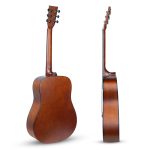 Kadence A281 Acoustic Guitar โ 6-String, Black, 41" Dreadnought Body, Spruce Top, Rich Sound, Ideal for Beginners & Intermediate Players, Durable & Comfortable Playability - Image 6