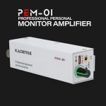 Kadence PEM-01 In-Ear Personal Monitor Amplifier (Wired), XLR/TRS Inputs, Stereo/Mono Switch, USB-C Power, Rigid Metal Body, 12-Hour Portable Runtime, Metal Belt Clip - Image 2