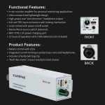 Kadence PEM-01 In-Ear Personal Monitor Amplifier (Wired IEM Belt Pack) - Image 3