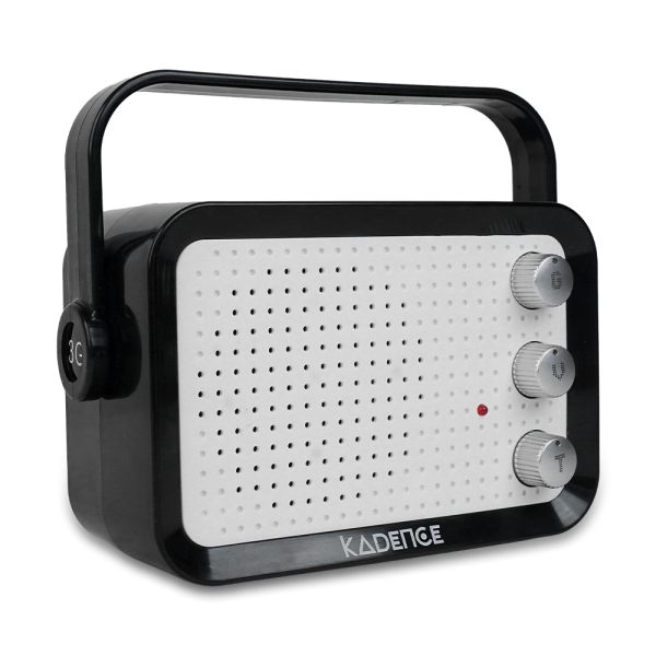 Kadence I3G 3W Mini Guitar Amplifier with MP3/AUX Input, Clean Output, Volume & Tone Controls – Ultra-Portable Practice Amp for Electric Guitar, Beginners & Kids