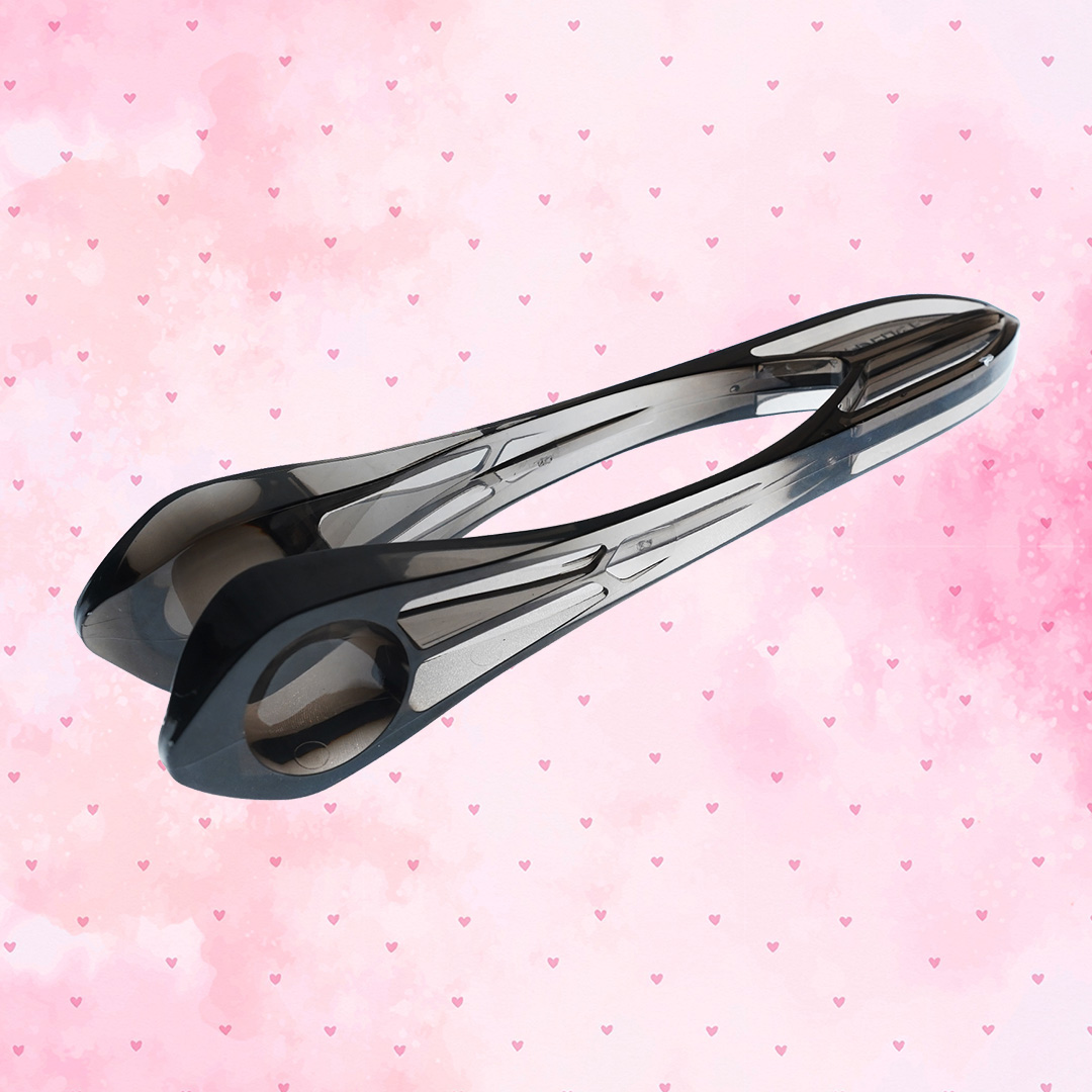 Artboard 10 Kadence Black Musical Spoons - Hand Percussion Instrument - New age crystal clear design made with polycarbonate(9 Inch) - Image 1