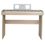 Kadence DP5000 61 Keys Digital Keyboard Piano (Khaki) with LED Display and Adapter , 500 Tones, 300 Rhythms, USB MIDI, Recording, Mic & MP3 Support – Ideal for compact spaces and begineers - Image 6