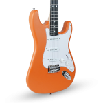 Kadence STHO Tennessee 39" Electric Guitar (Strat-Style/S-Style) | Solid Poplar Wood | SSS Single-Coil, 5-Way Switch | Tremolo+Gig Bag+Cable - Image 4