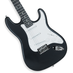 Kadence STBK Tennessee 39" Electric Guitar (Strat-Style/S-Style) | Solid Poplar Wood | SSS Single-Coil, 5-Way Switch | Tremolo+Gig Bag+Cable - Image 4