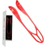 Kadence Red Musical Spoons - Hand Percussion Instrument - New age crystal clear design made with polycarbonate( 9 Inch ) - Image 6