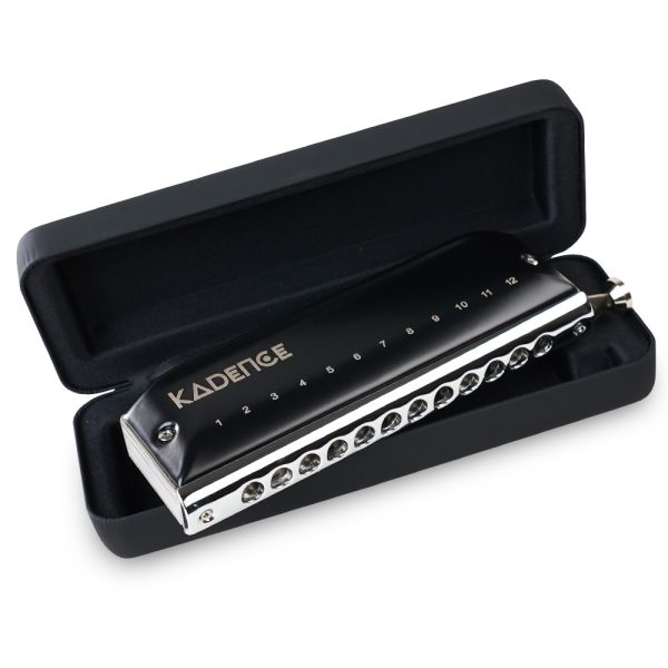 kadence SC12 12 hole chromatic harmonica C major with Safety box